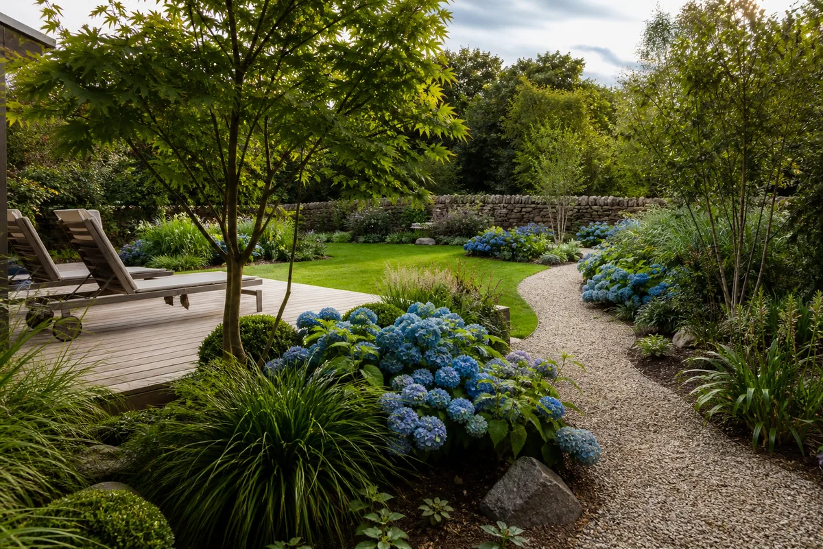 Aménager son jardin à Lorient : terrasse, allées et budget