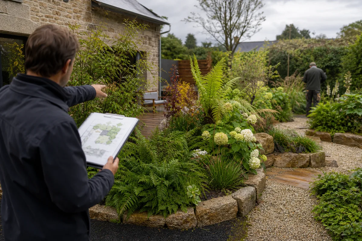 Architecte paysagiste à Lorient : concevoir un jardin durable