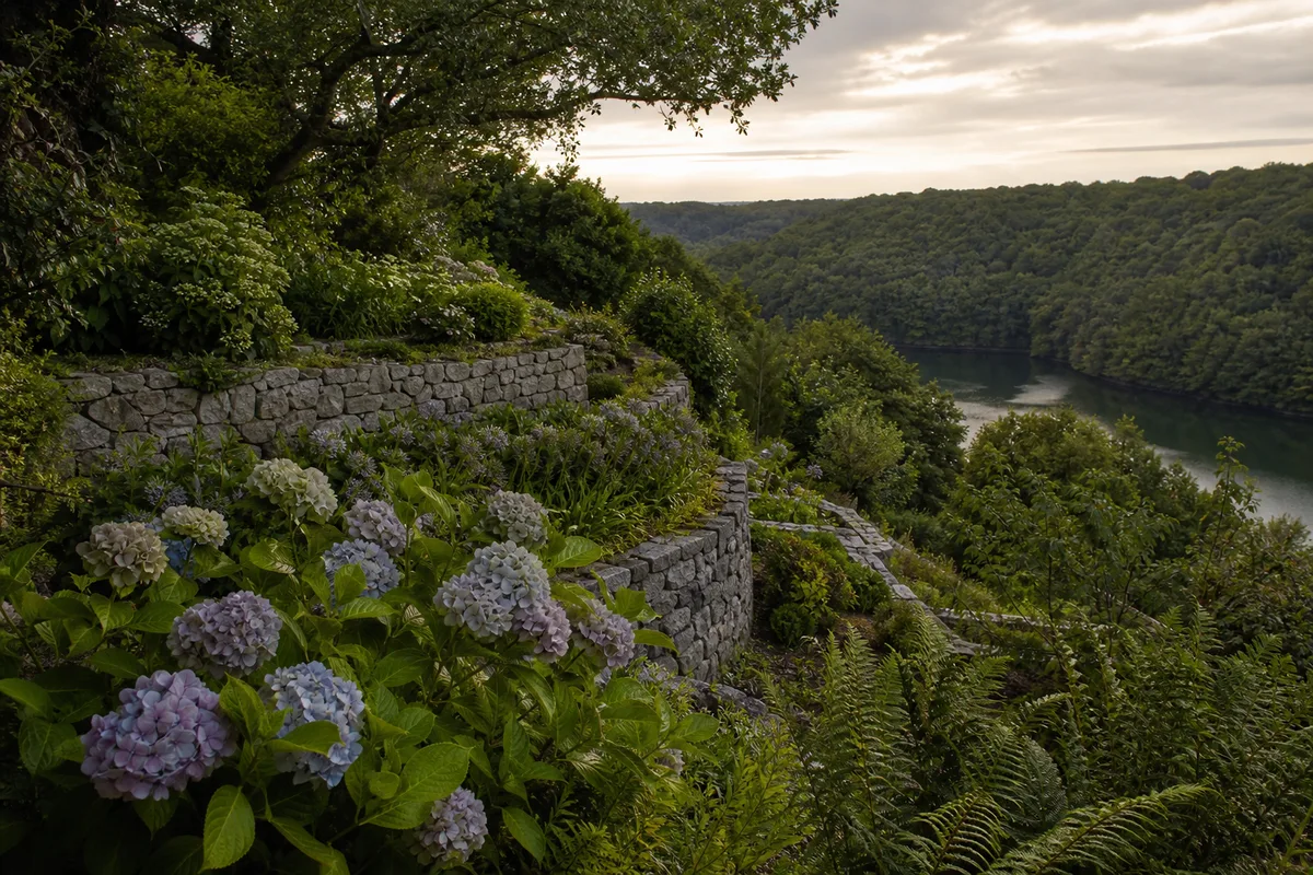 Architecte paysagiste à Quimperlé : jardins de la Laïta